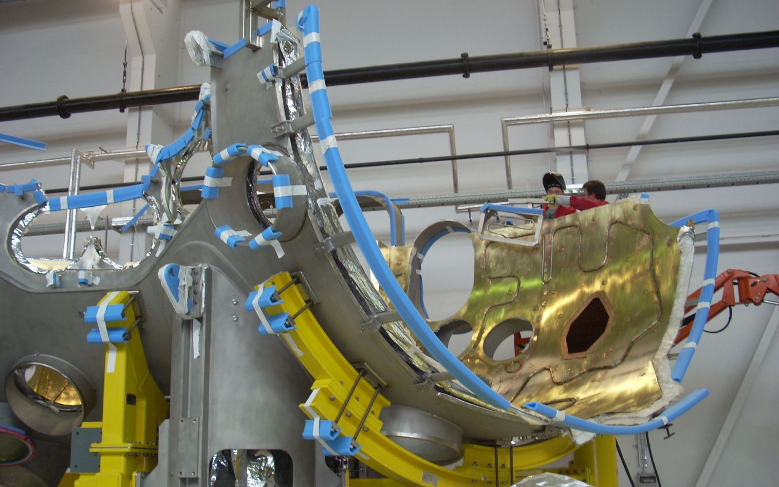 Verpackung von Gussteil