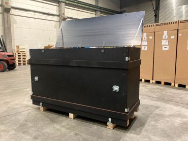 Messekiste Siebdruck