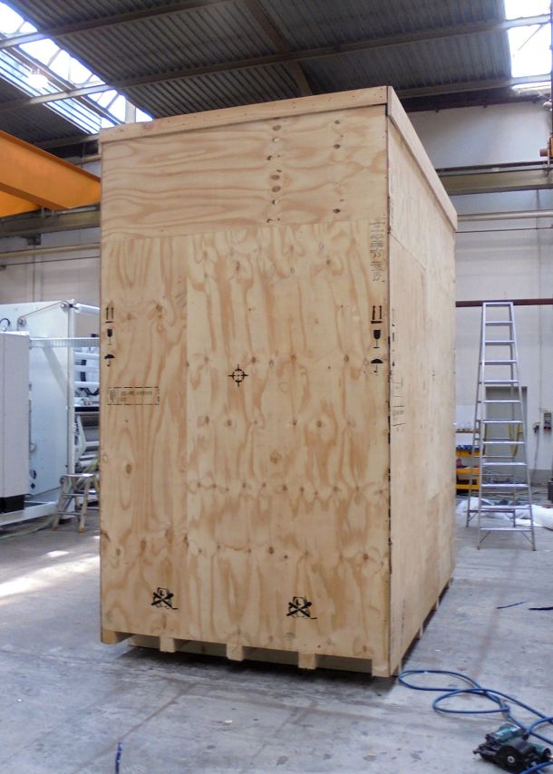 Holzkiste Hochformat