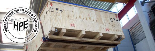 Verpackungsdienstleistungen auf Basis der HPE-Verpackungsrichtlinien
